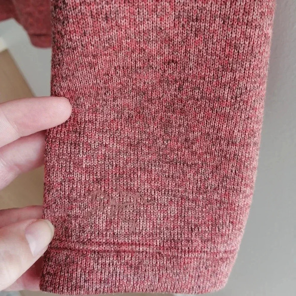 Arc'teryx Laina Cowl Neck Sweater in Heathered Rust Medium - Picture 5 of 16